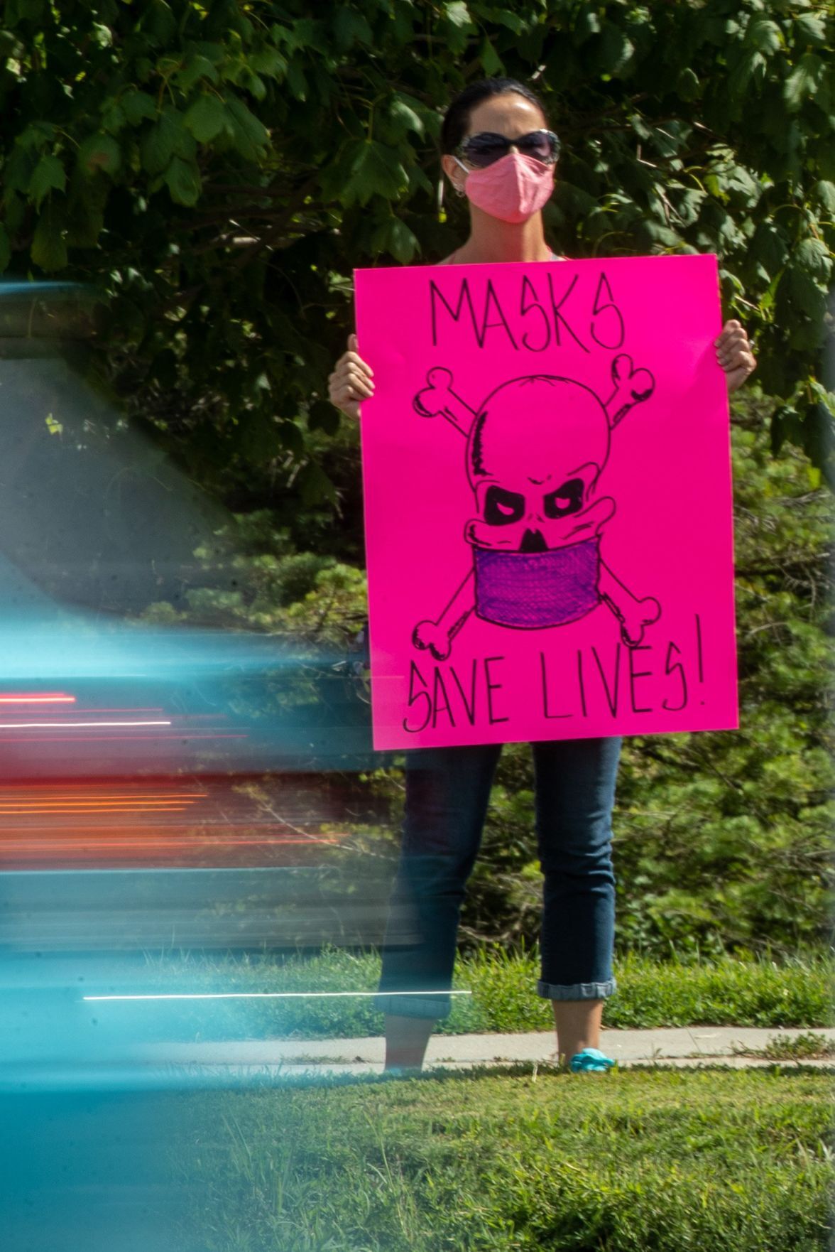 Educators Mask Mandate Protest